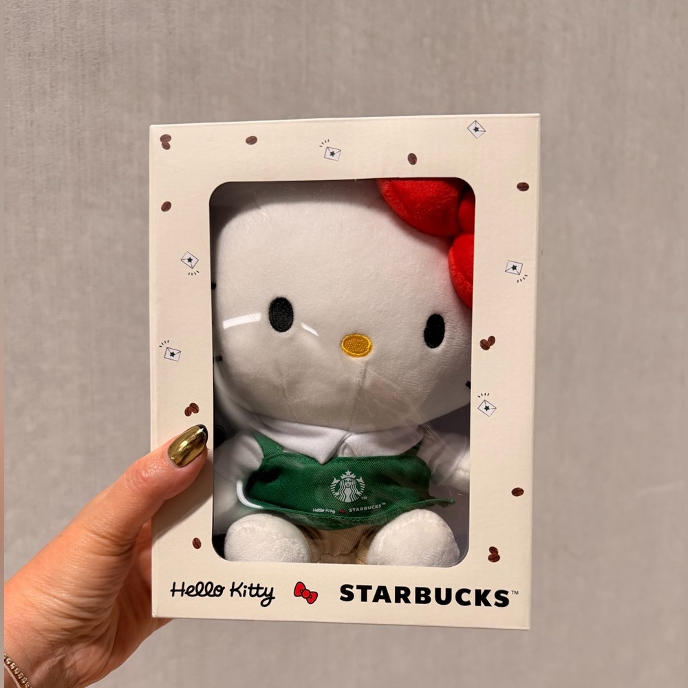Hello Kitty Starbucks Plush Toy BNIB Limited Edition - Picture 2 of 6